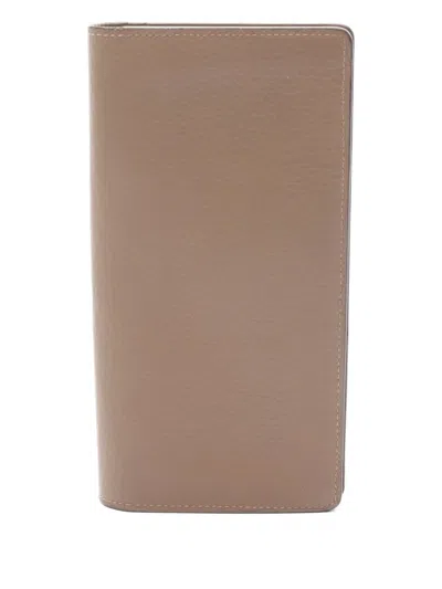 Pre-owned Louis Vuitton 2014 Portefeuil Brother Averne Bi-fold Wallet In Brown