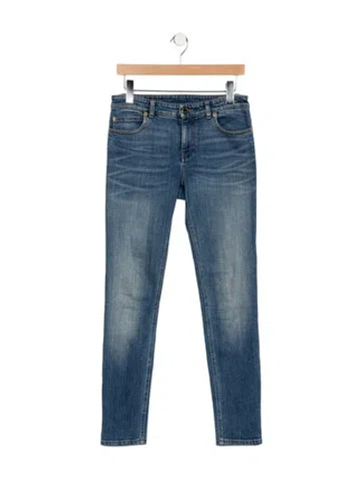 Pre-owned Louis Vuitton 2014 Skinny Leg Jeans In Blue