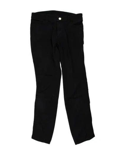 Pre-owned Louis Vuitton 2014 Straight Leg Jeans In Black