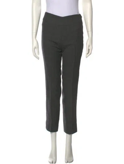 Pre-owned Louis Vuitton 2014 Straight Leg Pants In Gray