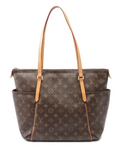 Pre-owned Louis Vuitton 2014 Totally Mm Tote Bag In Brown