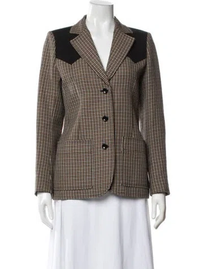 Pre-owned Louis Vuitton 2014 Wool Blazer In Neutral