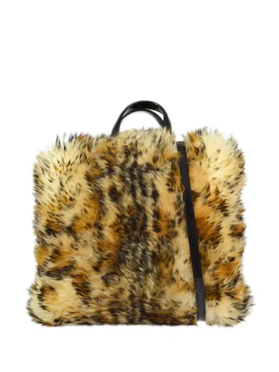 Pre-owned Louis Vuitton 2015 Animal Collection Sac Plat Two-way Bag In Brown
