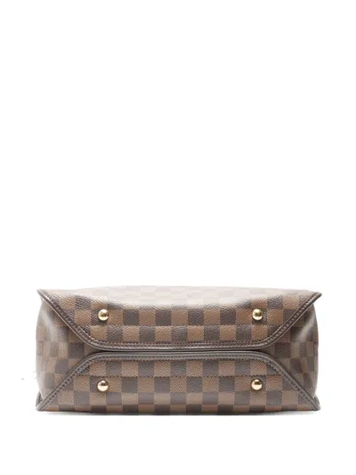Pre-owned Louis Vuitton 2015 Duomo Shoulder Bag In Brown