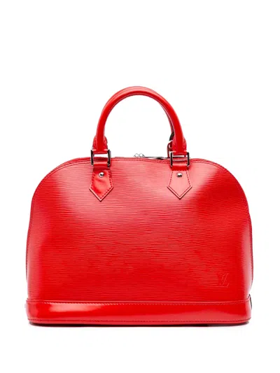 Pre-owned Louis Vuitton 2015 Epi Alma Pm Handbag