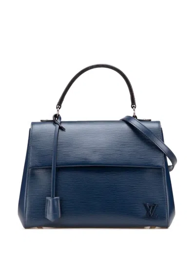 Pre-owned Louis Vuitton 2015 Epi Cluny Mm Satchel