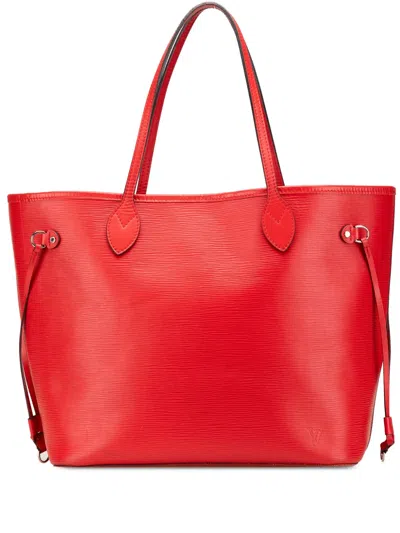 Pre-owned Louis Vuitton 2015 Epi Neverfull Mm Tote Bag