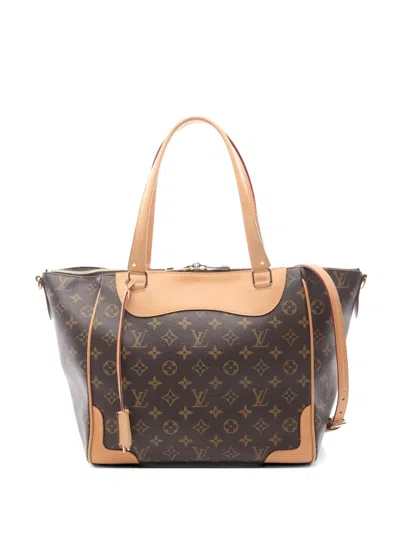 Pre-owned Louis Vuitton 2015 Estrela Tote Bag In Brown