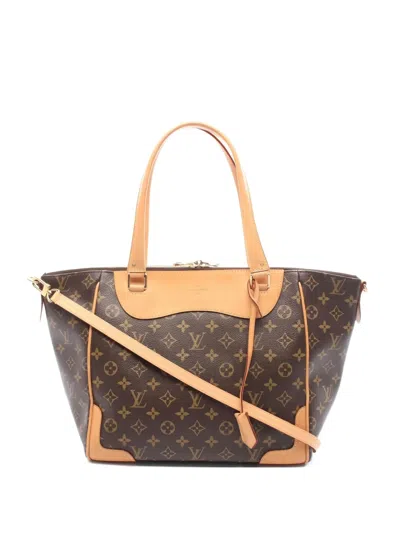 Pre-owned Louis Vuitton 2015 Estrella Monogram Shoulder Bag In Brown