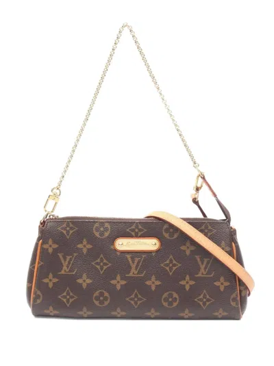 Pre-owned Louis Vuitton 2015 Eva Chain Shoulder Bag In Brown