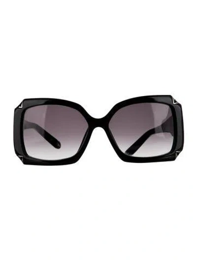 Pre-owned Louis Vuitton 2015 Hortensia Sunglasses In Black