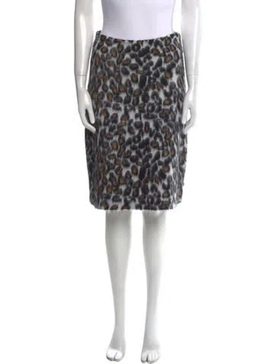 Pre-owned Louis Vuitton 2015 Knee-length Skirt W/ Tags In Neutral