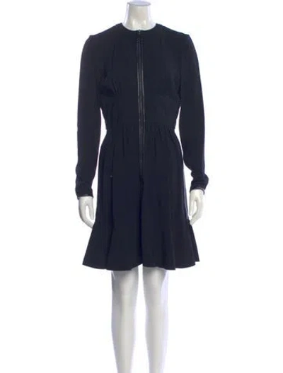 Pre-owned Louis Vuitton 2015 Mini Dress In Black