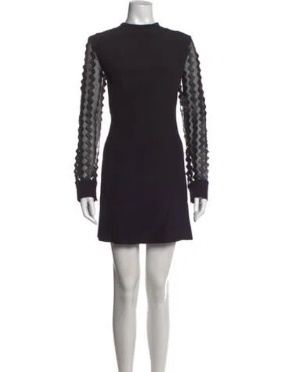 Pre-owned Louis Vuitton 2015 Mini Dress In Black