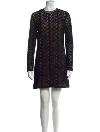 Pre-owned Louis Vuitton 2015 Mini Dress In Black