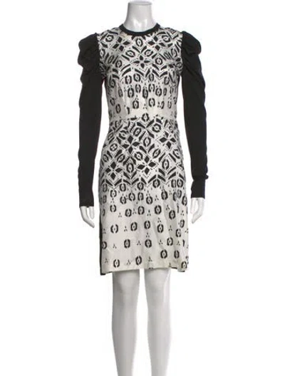 Pre-owned Louis Vuitton 2015 Mini Dress In Neutrals