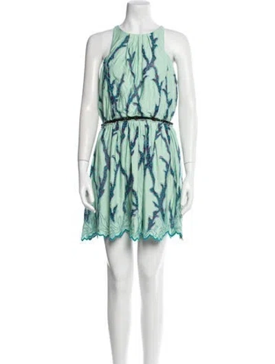 Pre-owned Louis Vuitton 2015 Mini Dress W/ Tags In Green