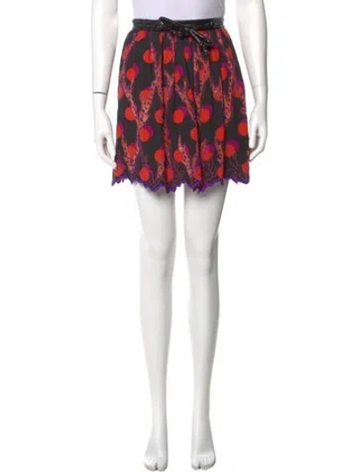 Pre-owned Louis Vuitton 2015 Mini Skirt In Black