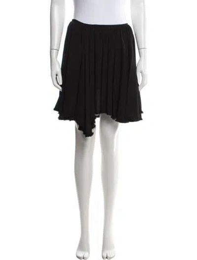 Pre-owned Louis Vuitton 2015 Mini Skirt In Black