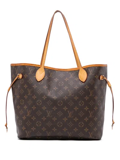 Pre-owned Louis Vuitton 2015 Monogram Neverfull Mm Tote Bag