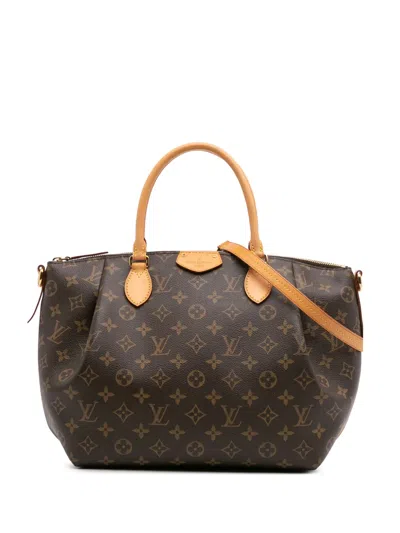 Pre-owned Louis Vuitton 2015 Monogram Turenne Mm Satchel