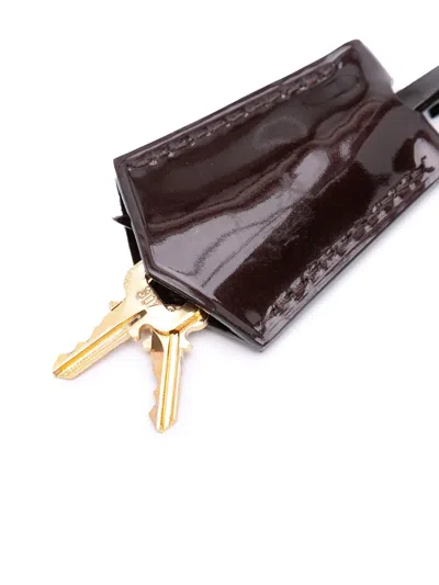 Pre-owned Louis Vuitton 2015 Monogram Vernis Alma Bb Satchel