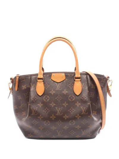 Pre-owned Louis Vuitton 2015 Pm Turenne Tote Bag In Brown