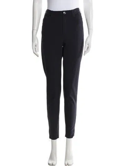 Pre-owned Louis Vuitton 2015 Skinny Leg Pants In Black