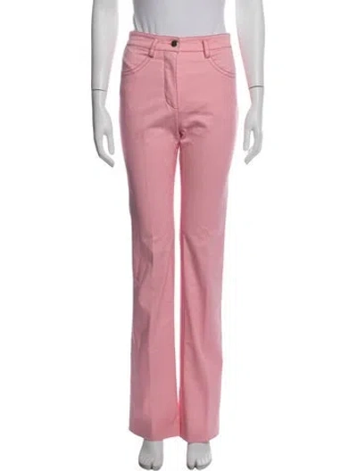 Pre-owned Louis Vuitton 2015 Straight Leg Pants In Pink
