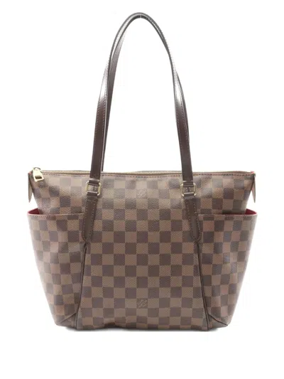 Pre-owned Louis Vuitton 2015 Totally Pm Leather Tote Bag In Brown