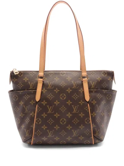 Pre-owned Louis Vuitton 2015 Totally Pm Shoulder Bag In Brown