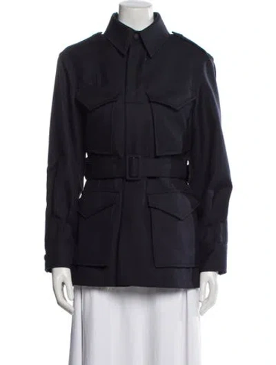 Pre-owned Louis Vuitton 2015 Utility Jacket In Blue