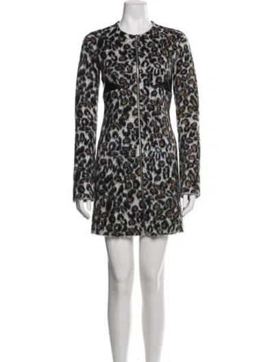 Pre-owned Louis Vuitton 2015 Wool Coat W/ Tags In Black