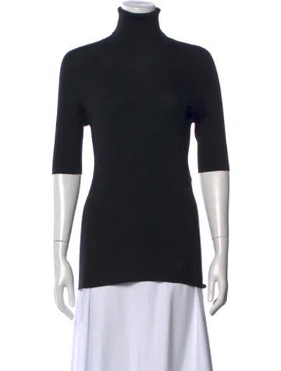 Pre-owned Louis Vuitton 2015 Wool Sweater In Black