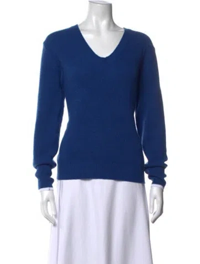 Pre-owned Louis Vuitton 2015 Wool Sweater In Blue