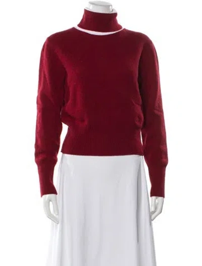 Pre-owned Louis Vuitton 2015 Wool Sweater In Red