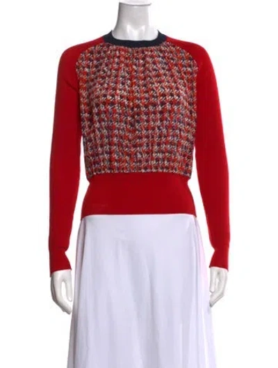 Pre-owned Louis Vuitton 2015 Wool Sweater In Red