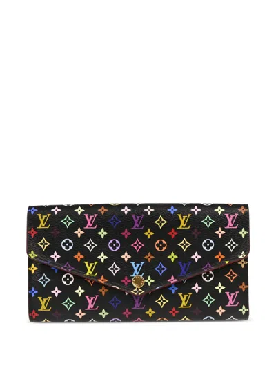Pre-owned Louis Vuitton 2015 X Takashi Murakami Sarah Wallet