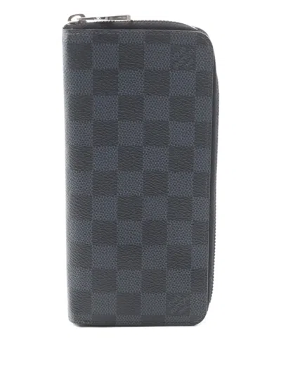 Pre-owned Louis Vuitton 2015 Zippy Wallet In Black