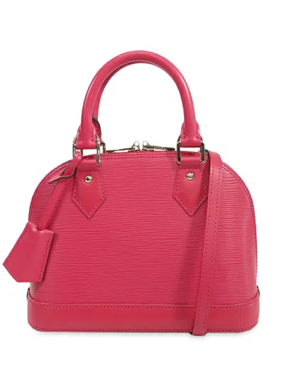 Pre-owned Louis Vuitton 2016 Epi Alma Bb Satchel