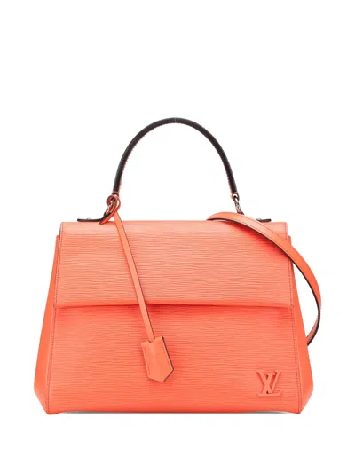 Pre-owned Louis Vuitton 2016 Epi Cluny Mm Satchel