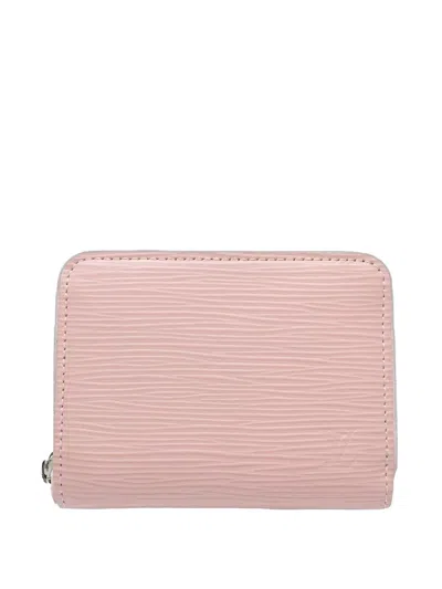 Pre-owned Louis Vuitton 2016 Epi Zippy Coin Pouch In Pink