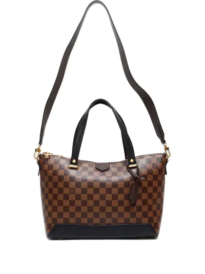 Pre-owned Louis Vuitton 2016 Hyde Park Tote Bag In Brown
