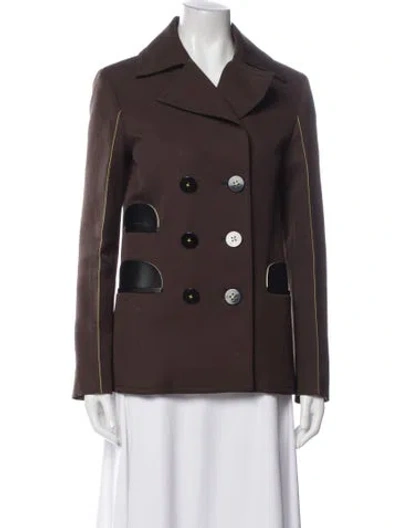 Pre-owned Louis Vuitton 2016 Jacket In Brown