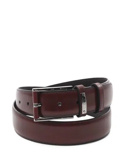 Pre-owned Louis Vuitton 2016 Leather Belt In Red