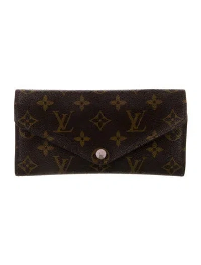 Pre-owned Louis Vuitton 2016 Lv Monogram Josephine Wallet In Multi