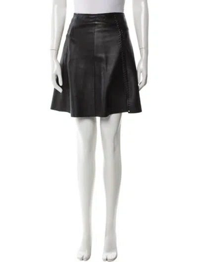 Pre-owned Louis Vuitton 2016 Mini Skirt In Black