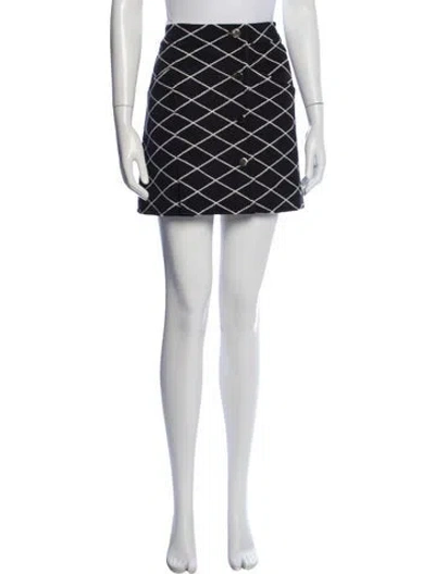 Pre-owned Louis Vuitton 2016 Mini Skirt In Blue