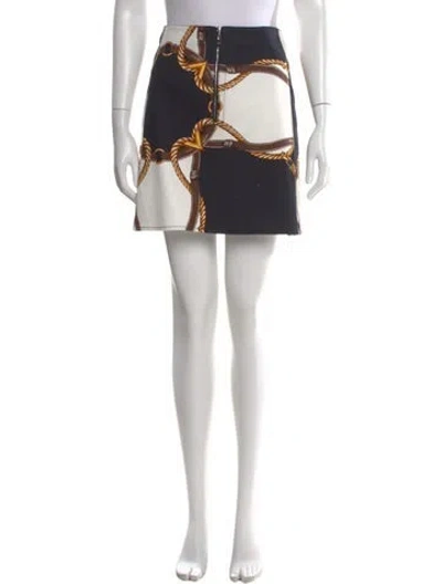 Pre-owned Louis Vuitton 2016 Mini Skirt In Neutral