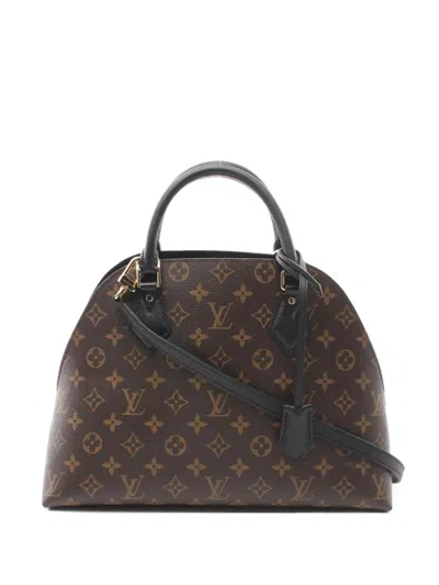 Pre-owned Louis Vuitton 2016 Monogram Alma Shoulder Bag In Brown